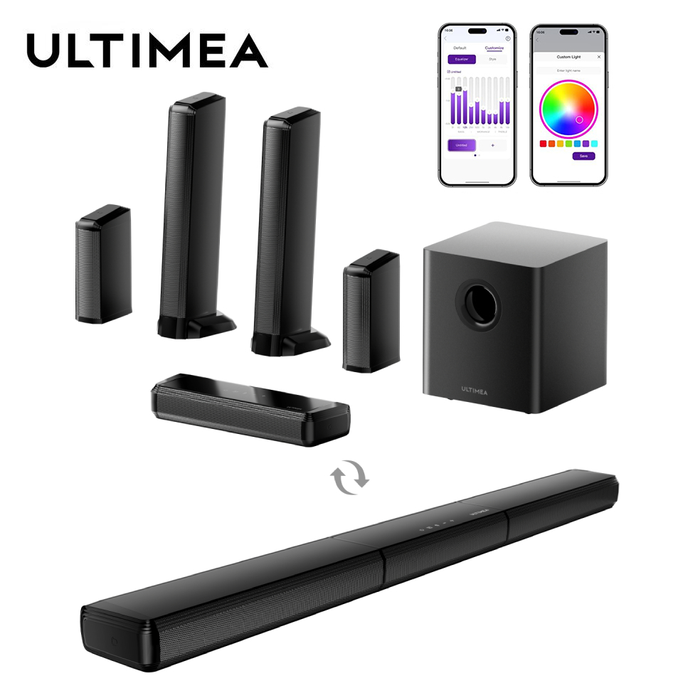 Home Cinema Subwoofer - Barre de son surround ULTIMEA 7.1