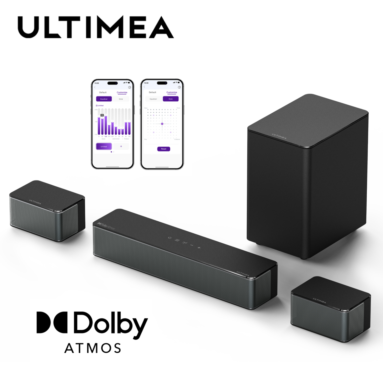 Home Cinema Onkyo 5.1 - Barre de son ULTIMEA Poseidon M4T