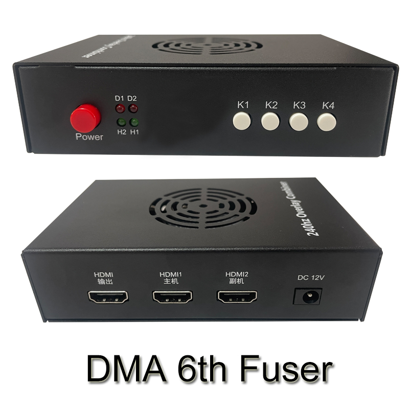 Home Cinema Video Processor - Boîtier de superposition vidéo DMA 6ème