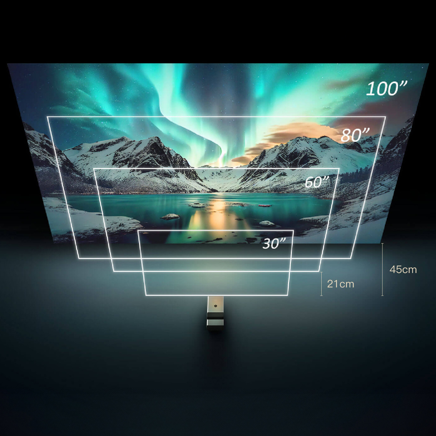 ZXY Lonnst L26 Mini projecteur - Home Cinema Ultra Short Throw Projector avis et prix