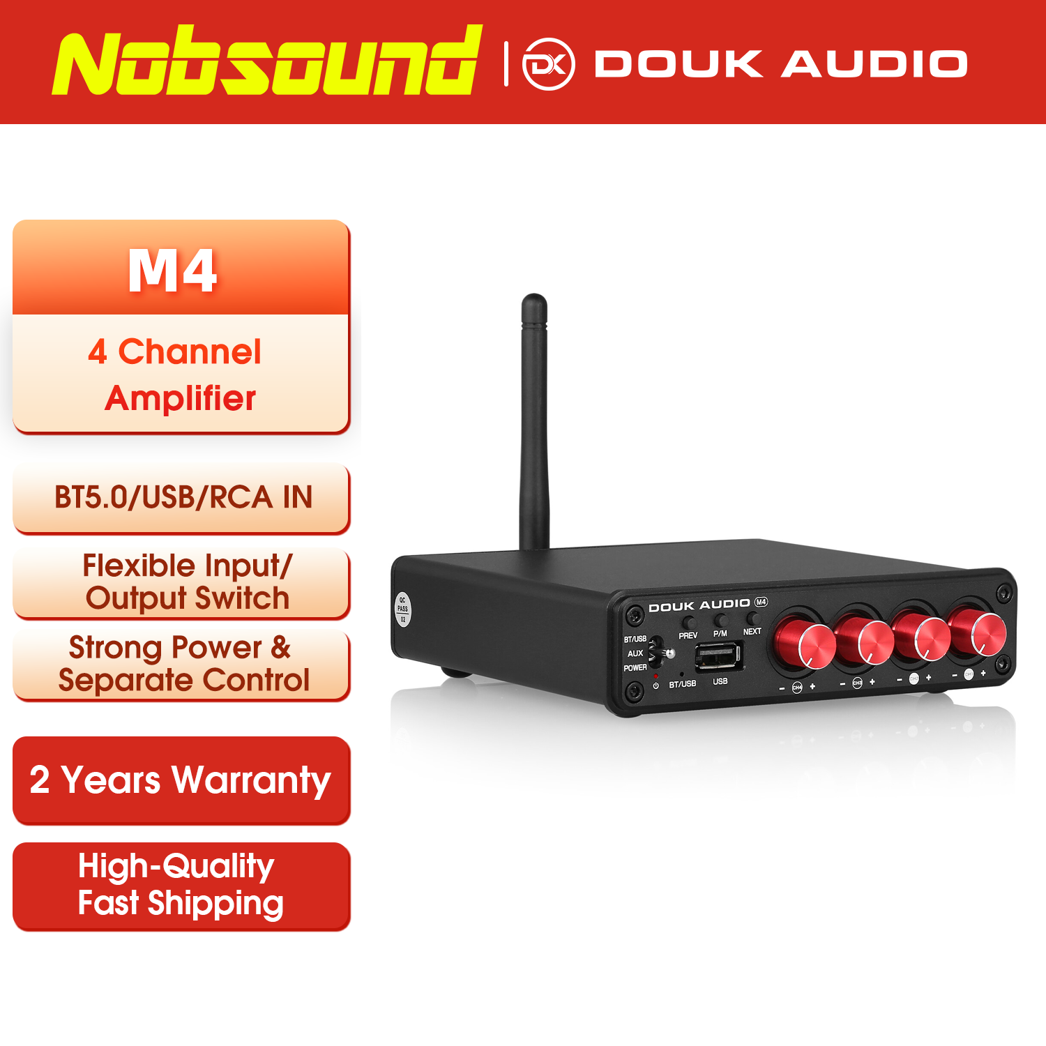 Nobsound-Amplificateur de puis - Home Cinema Receiver avis et prix