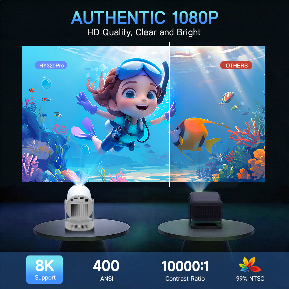 Projecteur Magcubic Android 14 - Home Cinema Setup avis et prix