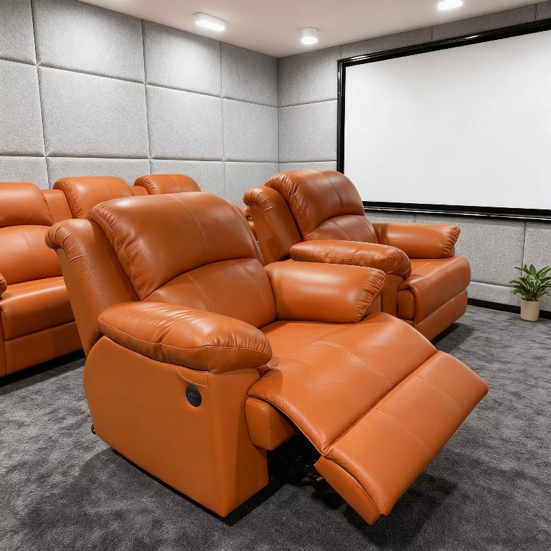 Fauteuil de cinéma en cuir con - Home Cinema Interiors avis et prix