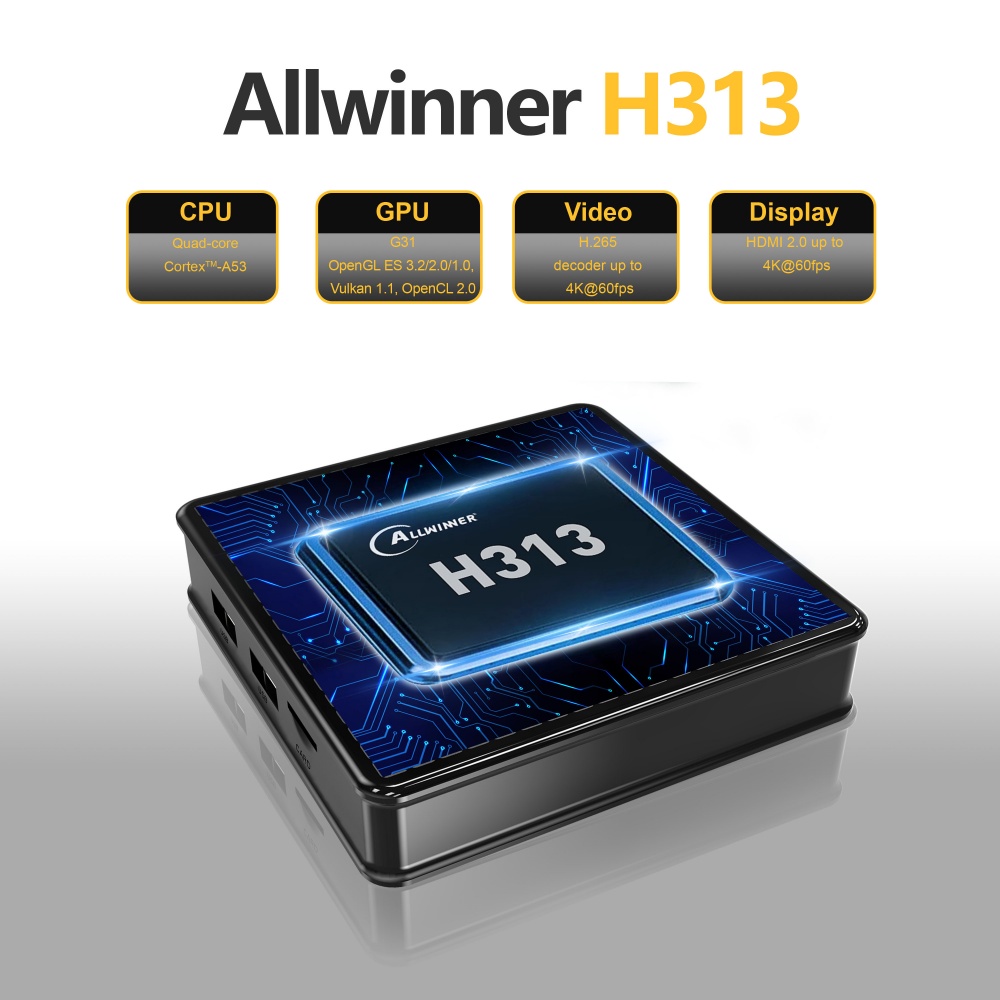 Boîtier TV Wudung X5 AndroidTV - Home Cinema Setup avis et prix