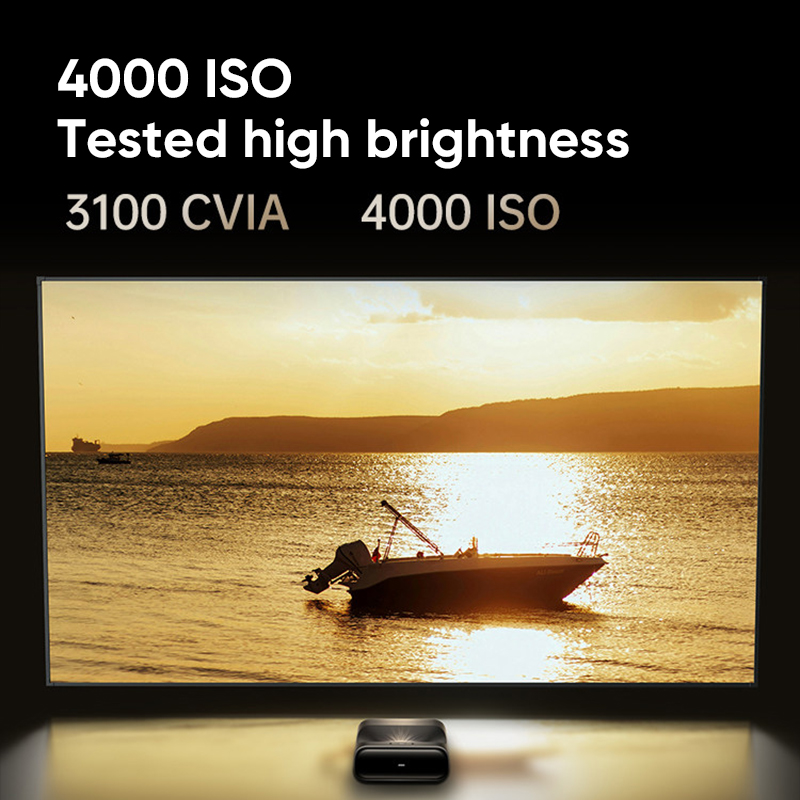 Projecteur laser 4K JMGO O3 Ul - Home Cinema Ultra Short Throw Projector avis et prix