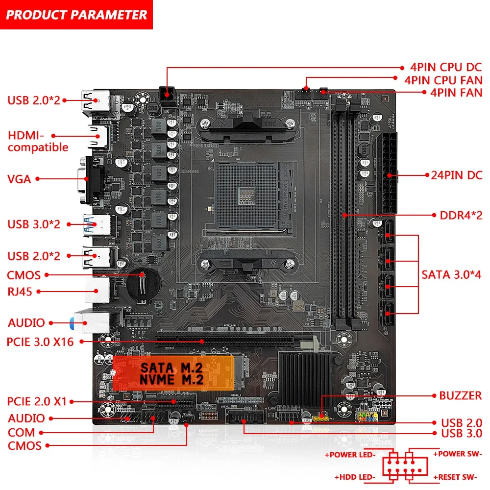 MACHINIST B450 carte mère proc - Home Cinema Video Processor avis et prix