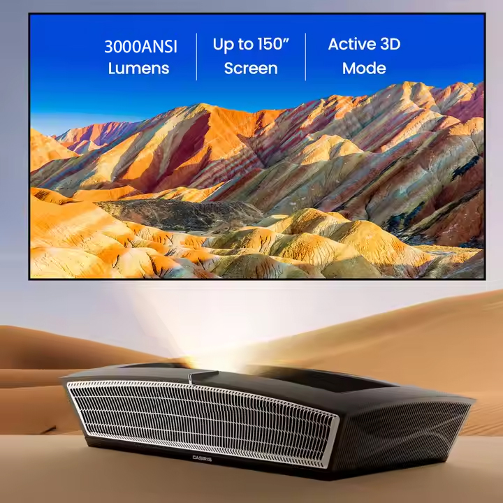 CASIRIS H6 Pro 4K UHD projecte - Home Cinema Ultra Short Throw Projector avis et prix