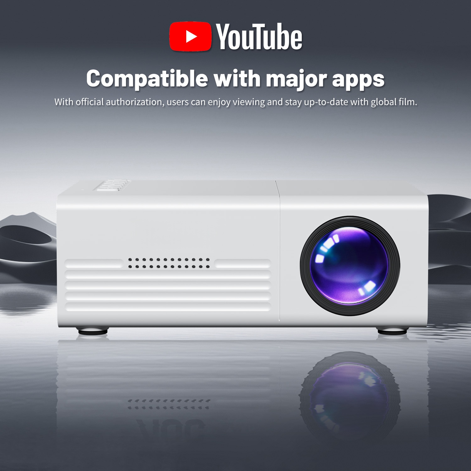 Mini projecteur TFT LCD Wifi B - Home Cinema Media Player avis et prix