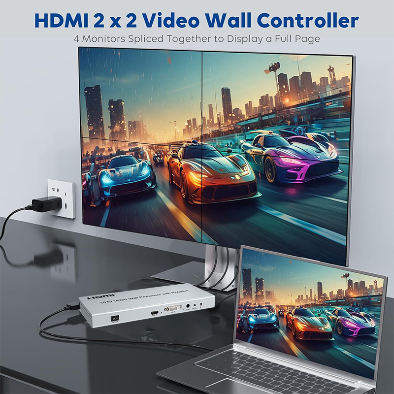 Contrôleur mural vidéo HDMI 4K - Home Cinema Video Processor avis et prix