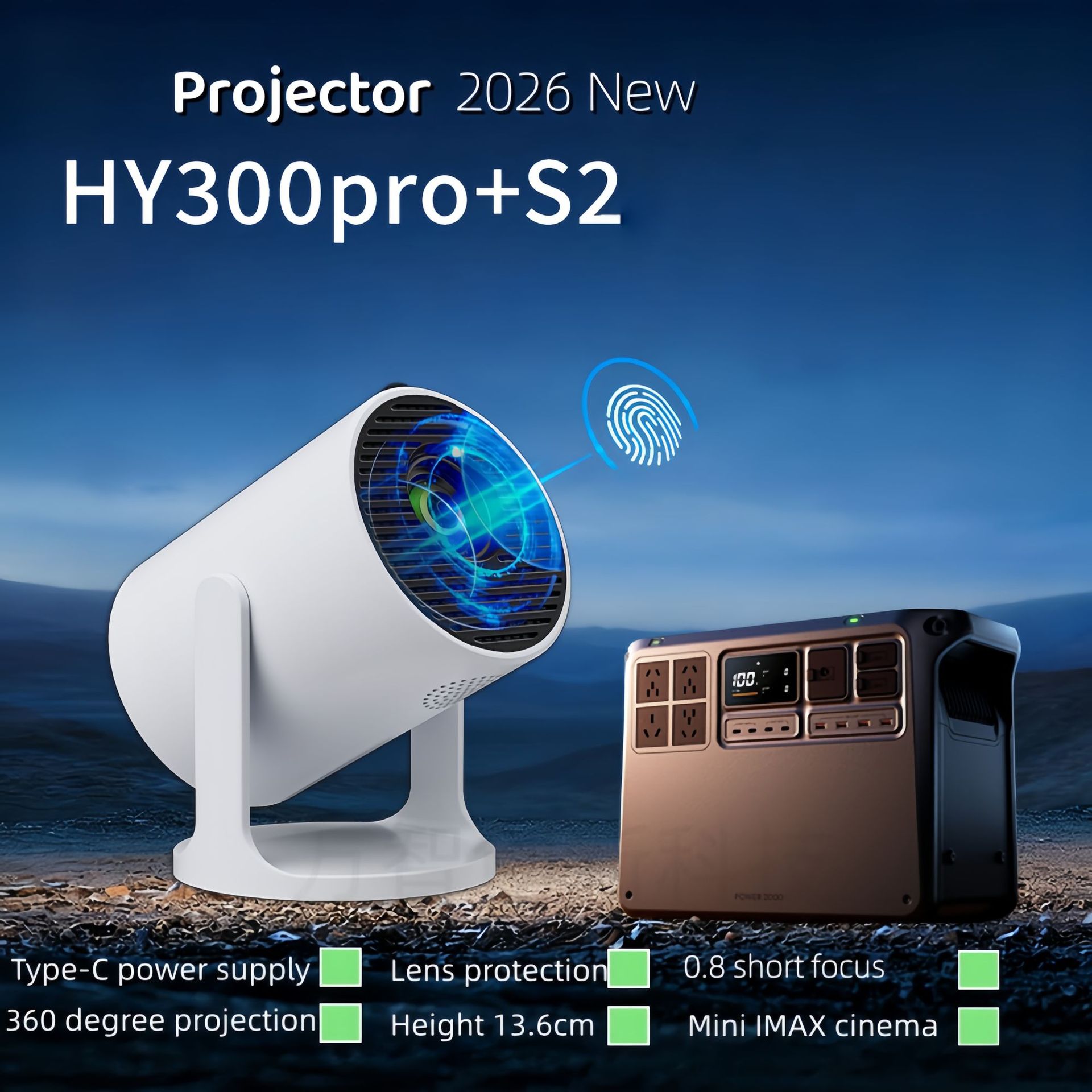 Projecteur intelligent à ultra - Home Cinema Ultra Short Throw Projector avis et prix