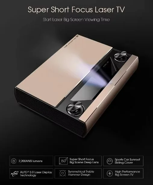 Projecteur laser JMGO SA à ult - Home Cinema Ultra Short Throw Projector avis et prix
