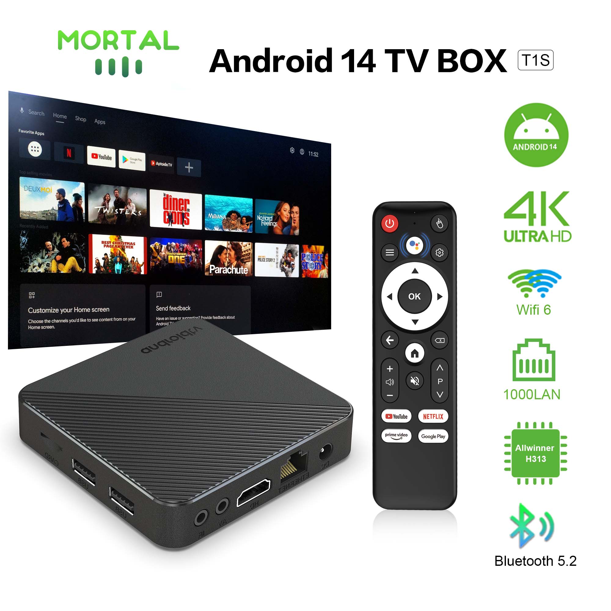 Boîtier TV Home Cinéma intelli - Home Cinema Media Player avis et prix